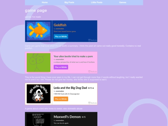 games screenshot