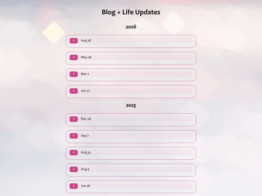 BlogLifeupdates screenshot