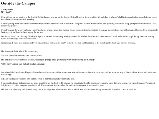 stories/4chan/stories/03outsideTheCamper screenshot
