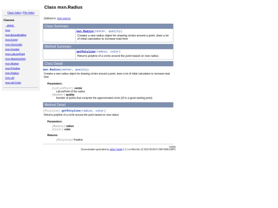 geog3530/code10/mxn.Radius screenshot