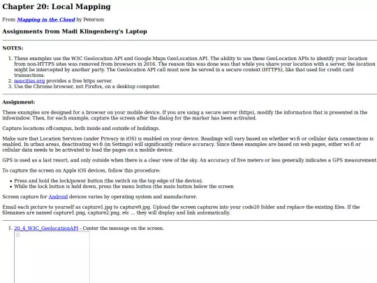 geog3530/code20 screenshot