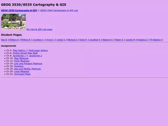 geog3530 screenshot