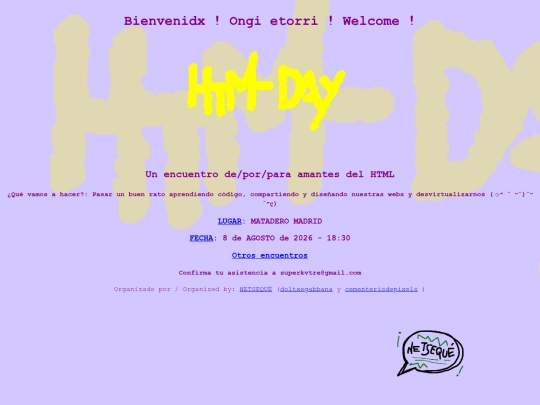 htmlday/2026 screenshot