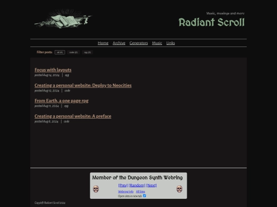 blog screenshot