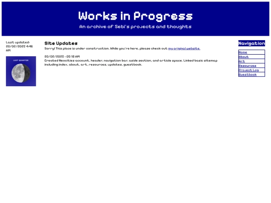 updates screenshot
