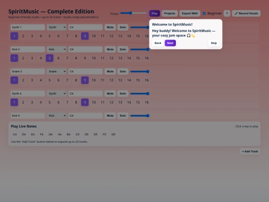 SpiritMusic-sing-you-heart-out!.com screenshot