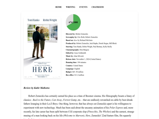 HEREREVIEW screenshot