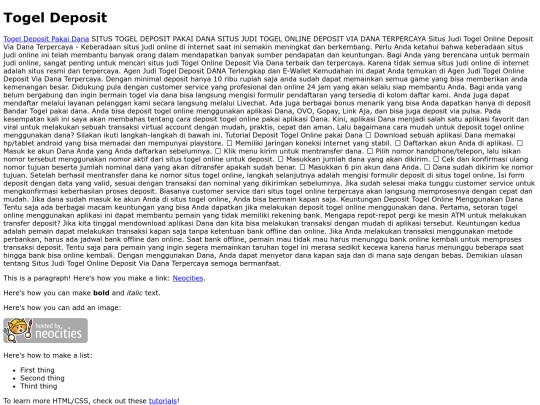 index screenshot