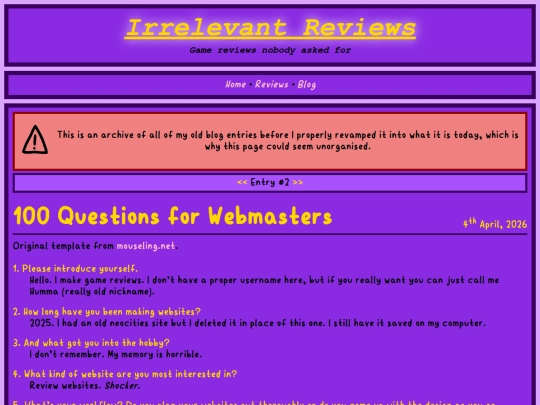 junk/100-questions screenshot