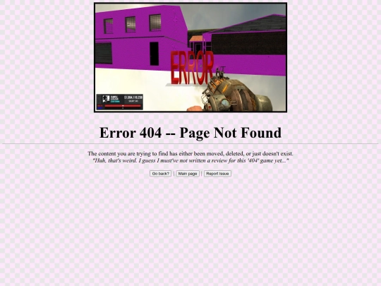 not_found screenshot