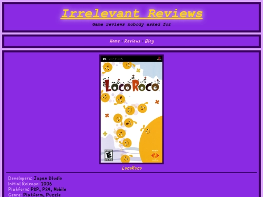 reviews/2026/locoroco screenshot