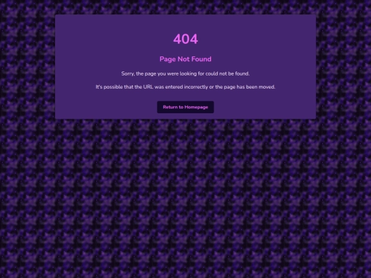 not_found screenshot