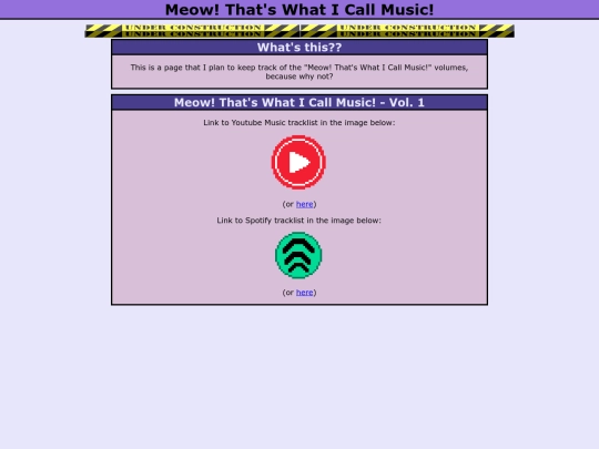 meowsic screenshot