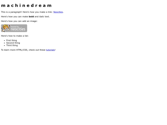 index screenshot