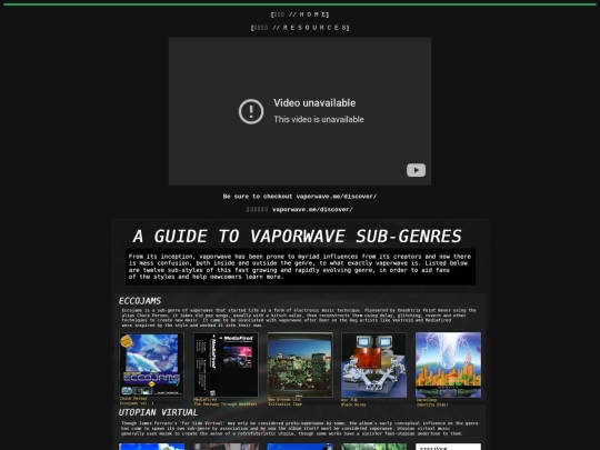 vaporwave screenshot