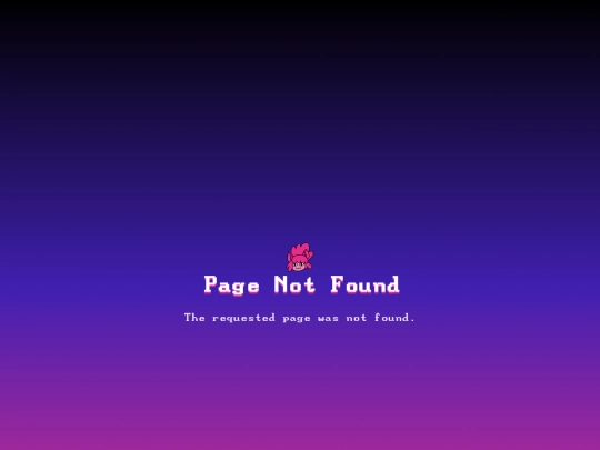 not_found screenshot