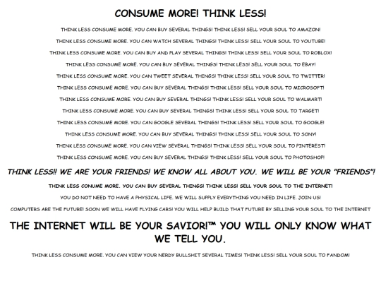 ThinkLessConsumeMore screenshot