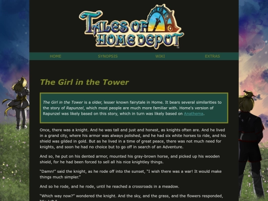extra/girlinthetower screenshot