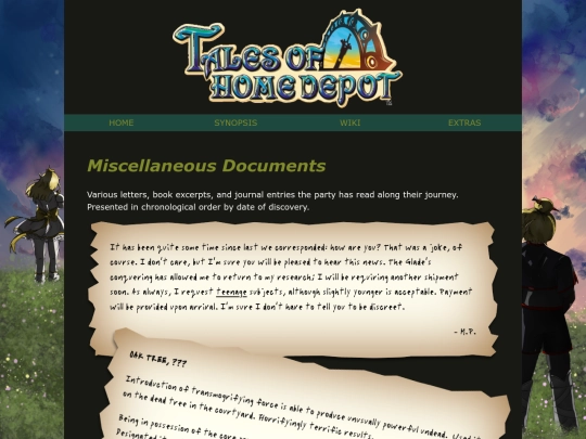 extra/miscdocuments screenshot