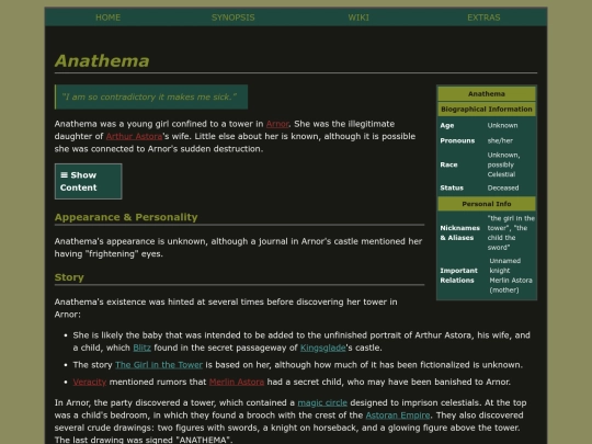wiki/anathema screenshot