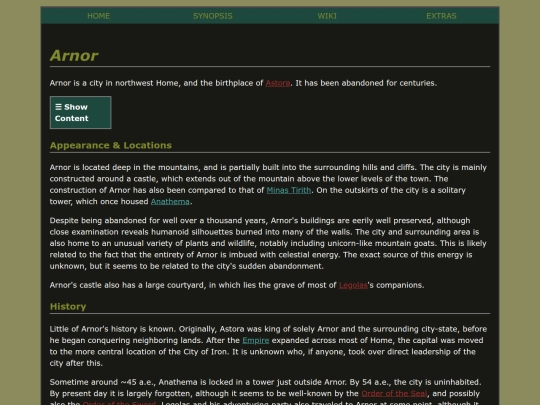wiki/arnor screenshot