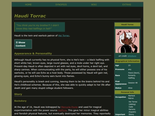 wiki/haudi screenshot