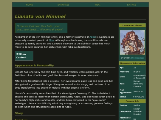 wiki/lianata screenshot