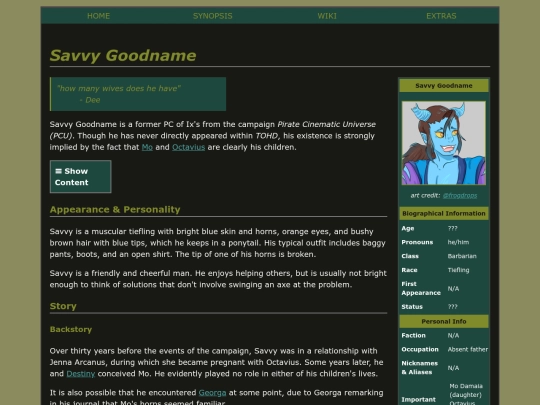 wiki/savvy screenshot