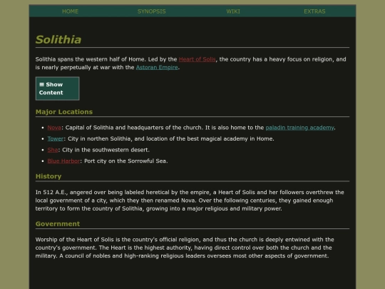 wiki/solithia screenshot
