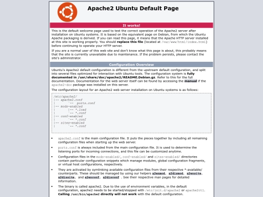apache2 screenshot