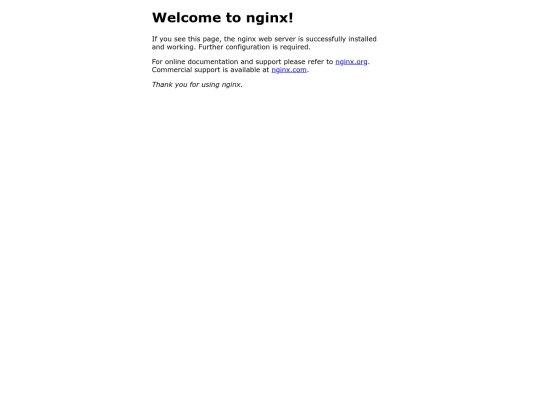 nginx screenshot