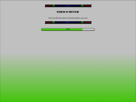 tormometer screenshot