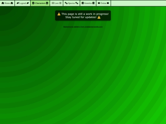 legend-characters screenshot