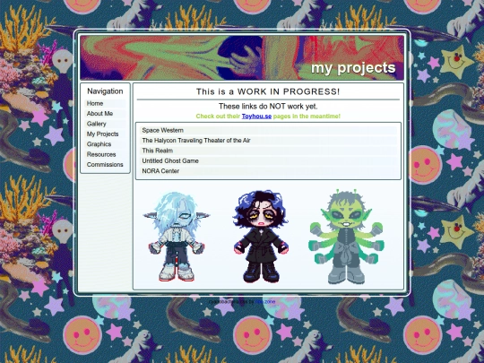 my_projects screenshot