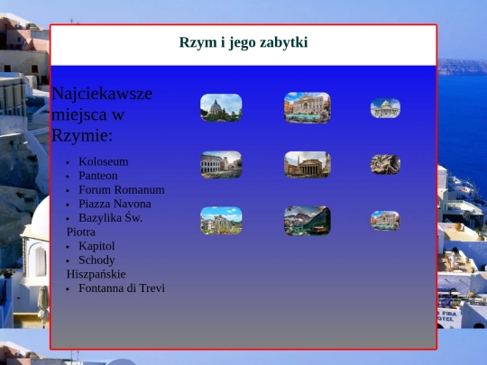 Rzym i jego zabytki/Rzym i jego zabytki screenshot