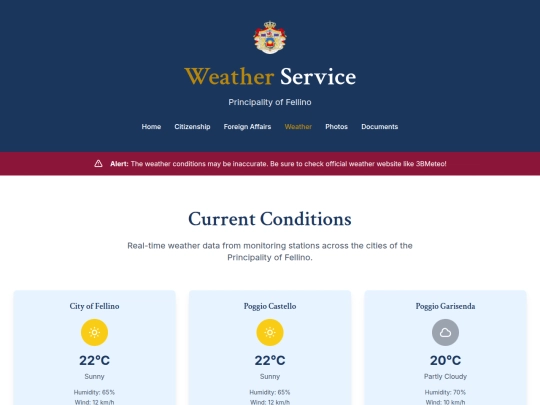 weather screenshot