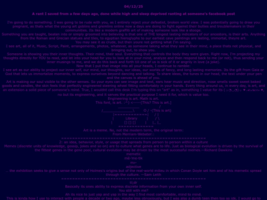 rantspage screenshot