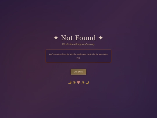 not_found screenshot
