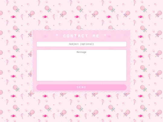 message screenshot