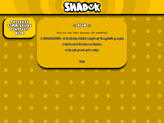 blog screenshot