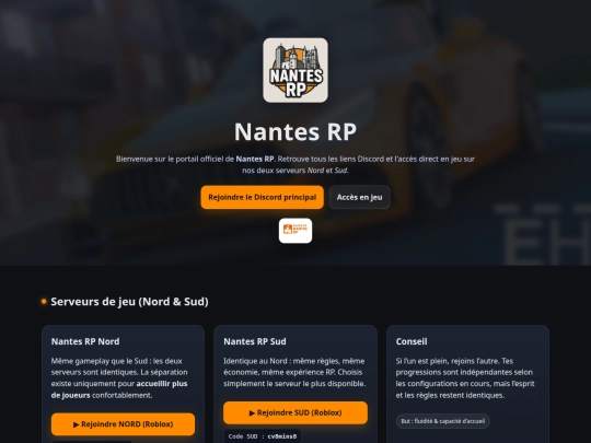 nantes-rp_portail_v6 screenshot