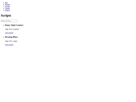 scripts screenshot