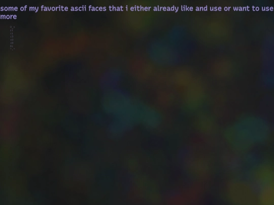 ascii screenshot