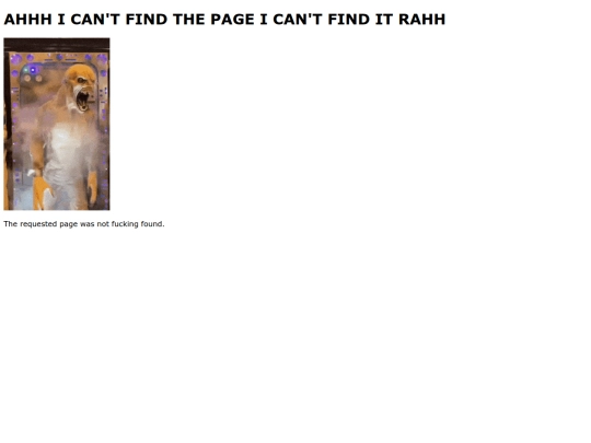 not_found screenshot