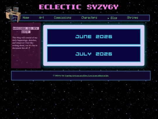 blog screenshot