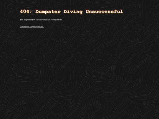 not_found screenshot