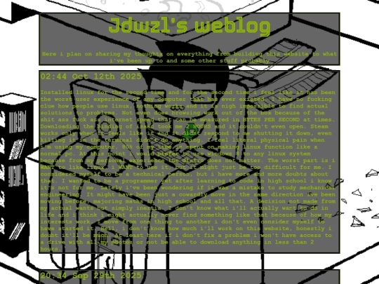 blog screenshot