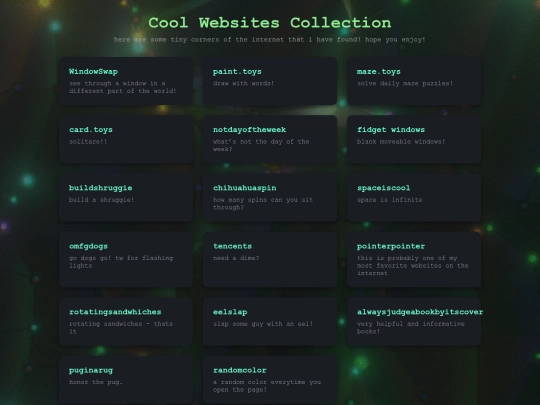 coolwebsites screenshot