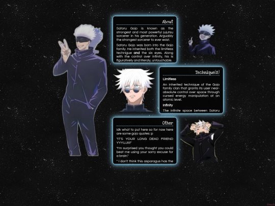gojo screenshot