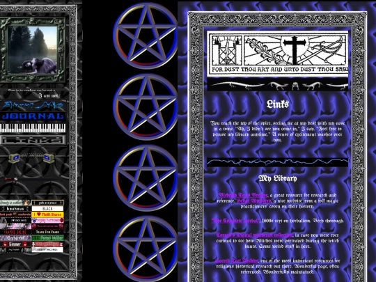links screenshot